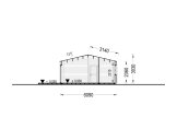 Chalet en bois NICOLE (44 mm + bardage), 68 m² specification 6