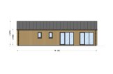 Maison en bois SCARLET S (44 mm + bardage), 160 m² specification 5