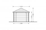 Tonnelle en bois (28 mm), 3x5 m, 15 m² specification 5