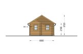 Chalet en bois avec mezzanine SCOOT S (34+34 mm), 27 m² + 9 m² specification 5