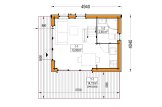 Chalet en bois habitable SOPHIA RV (Isolé, RE2020), 20 m² specification 1