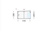 Studio de jardin PREMIUM S (34 mm + bardage), 7.5x4 m, 30 m² specification 6
