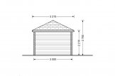 Tonnelle en bois (28 mm), 3x5 m, 15 m² specification 3