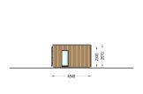Chalet en bois habitable BELLA I RV (Isolé RE2020, 44 mm + bardage), 46 m² specification 3