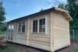 Abri de jardin en bois ELEONORA (44 mm), 6.6x3 m, 20 m² customer 1