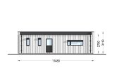 Maison préfabriquée en bois BELLA 2 PV (Isolé RE2020, 44 mm + bardage), 60 m² specification 4