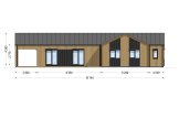 Maison en bois TESSA RV (Isolé RE2020, 44 mm + bardage), 130 m² specification 2