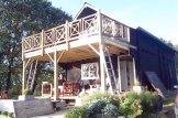 Chalet en bois 2 étages LANGON (66 mm), 95 m² customer 2