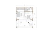 Chalet en bois SARA S (44 mm + bardage), 27 m² specification 1