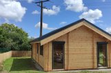 Chalet en bois GRETA (44+44 mm), 54 m² customer 1