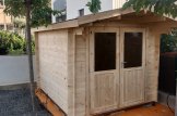 Abri de jardin en bois PETER (34 mm), 3x4 m, 12 m² customer 2