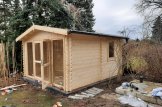 Sauna d'extérieur ELDA (44 mm), 4x4 m, 16 m² (4 pièces) customer 2