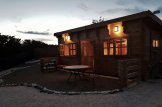 Chalet en bois à toit plat ALTURA (44 mm), 31m² + 8 m² terrasse customer 1
