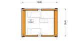 Chalet en bois habitable SARA RV (Isolé, RE2020) 20 m² specification 2