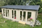 Studio de jardin MARION (Isolé, 34+34 mm), 7.5x4 m, 30 m² customer 2