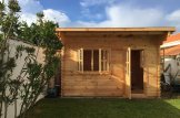 Abri de jardin à toit plat DREUX (44 mm), 4x3 m, 12 m² customer 1