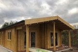 Chalet en bois MEGAN (66 mm), 6x10 m, 60 m² customer 1