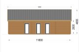 Chalet en bois ADALINE S (44 mm), 45 m² specification 4