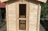 Sauna d'extérieur ELDA (44 mm), 2x2 m, 4 m² customer 1