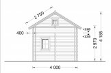 Chalet en bois habitable AVIGNON (44+44 mm, RT2012), 19.9 m² + 16 m² étage specification 5