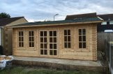 Abri de jardin en bois DEVON (Isolé, 44+44 mm), 6x4 m, 24 m² customer 2
