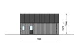 Chalet en bois habitable MILANA RV (Isolé RE2020, 44 mm + bardage), 41 m² specification 4