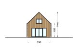 Chalet en bois en kit ALINA (34 mm + bardage), 46 m² specification 3
