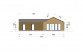 Maison en bois habitable VALERI (Isolé RE2020, 44 mm + bardage), 80 m² specification 4
