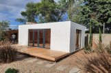 Studio de jardin PREMIUM (Isolé RE2020, 34 mm + bardage), 7x4 m, 28 m² customer 1
