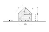 Chalet en bois en kit KARINA (34 mm + bardage), 46 m² specification 7