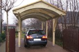 Carport en bois BETSY, 3.6x6 m, 21.6 m² customer 1