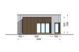 Maison préfabriquée en bois MALLY PV (Isolé RE2020, 44 mm + bardage), 70 m² specification 3