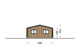 Chalet en bois NICOLE (44 mm + bardage), 68 m² specification 5