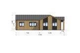 Maison en bois TESSA RV (Isolé RE2020, 44 mm + bardage), 130 m² specification 5