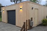 Garage bois toit plat SILVIA F (34 mm + bardage), 5x6 m, 30 m² customer 1