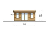 Abri de jardin en bois ESSEX (44 mm), 5x4 m, 20 m² specification 2