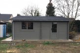 Garage en bois double (44 mm), 6x6 m, 36 m² customer 3