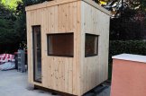 Bureau de jardin PREMIUM L (Isolé RE2020, 34 mm + bardage), 2x2 m, 4 m² customer 1