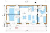 Maison préfabriquée en bois KAYA 3 PV S (44 mm + bardage), 70 m² specification 1