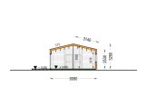 Chalet en bois habitable SELENE (Isolé, 44 mm + bardage), 54 m² specification 6