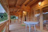 Chalet en bois avec terrasse AMELIA (44 mm), 32 m² + 20 m² customer 2