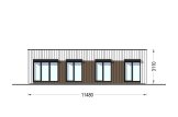 Maison préfabriquée en bois BELLA 2 PV (Isolé RE2020, 44 mm + bardage), 60 m² specification 2