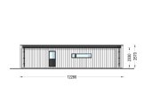 Maison préfabriquée en bois BELLA I PV (Isolé RE2020, 44 mm + bardage), 46 m² specification 4