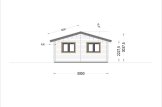 Chalet en bois AGNES S (Isolé, 44+44 mm), 75 m² specification 3