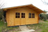 Abri de jardin LILLE (44 mm), 5x4 m, 19.9 m² customer 1