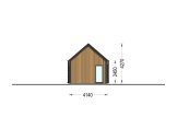 Chalet en bois habitable ADALINE (Isolé, 34 mm + bardage), 50 m² specification 3