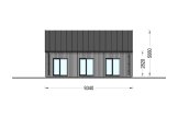 Chalet en bois habitable MILANA RV (Isolé RE2020, 44 mm + bardage), 41 m² specification 6