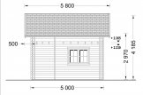 Chalet en bois habitable AVIGNON (44+44 mm, RT2012), 19.9 m² + 16 m² étage specification 6