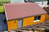 Garage en bois double SILVIA DUO ALT (34 mm + bardage), 6x6 m, 36 m² customer 3