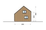 Chalet en bois en kit SELIA (Isolé, 34 mm + bardage), 44 m² specification 5